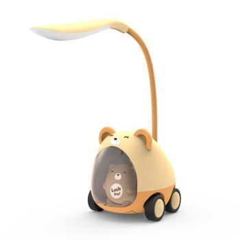 LED Plastic Night Lamp On Wheel